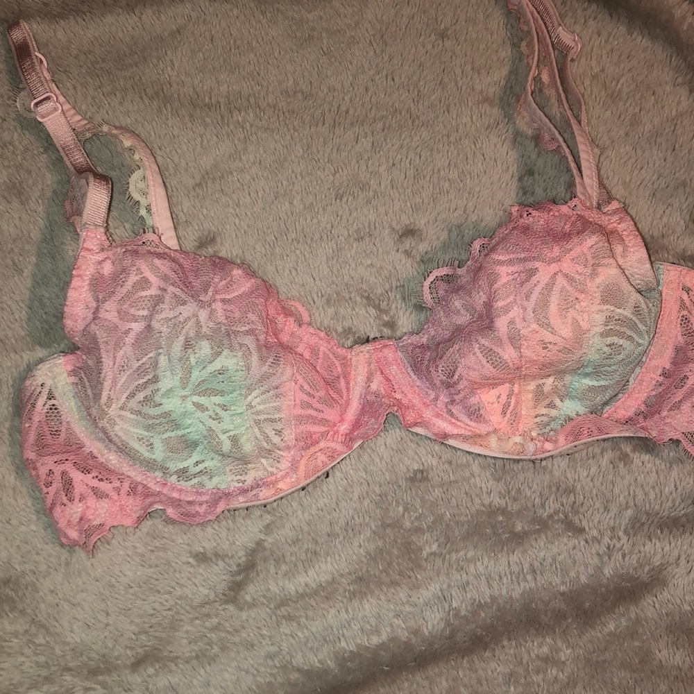 Pink Elegant Lace Bralettes